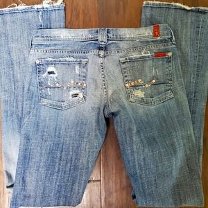 7 For All Mankind Rockstar 29X34